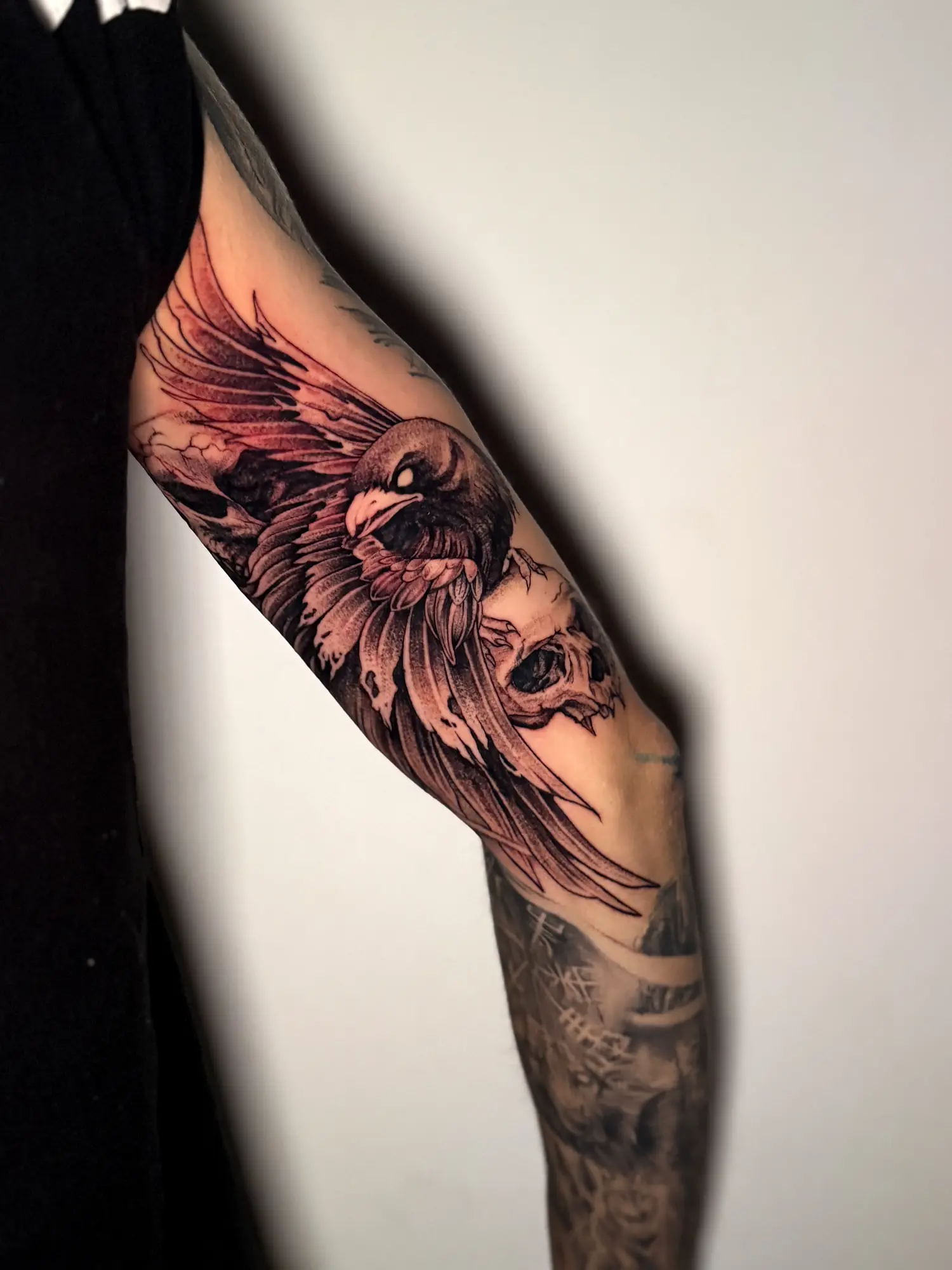 Erelio ir kaukolės tatuiruotė